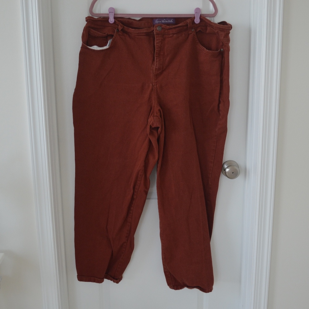 Burnt Orange Skinny Jeans